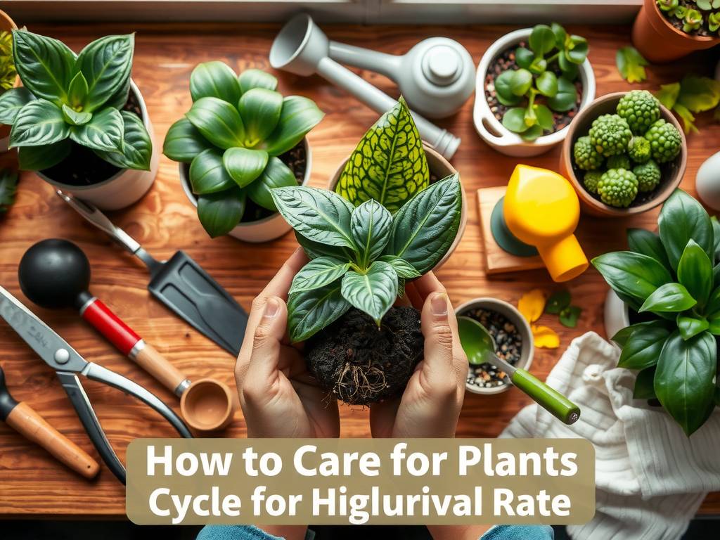 How to Care for Plants - Best Repotting Cycle for High Survival Rate