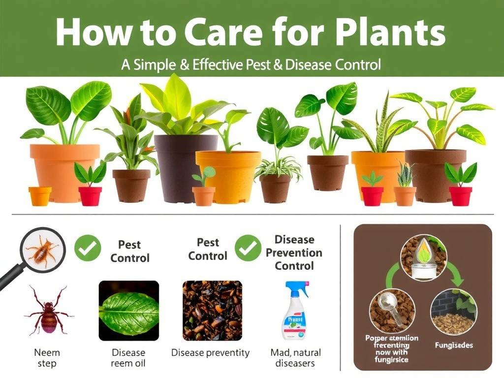 How to Care for Plants - Simple & Effective Pest & Disease Control
