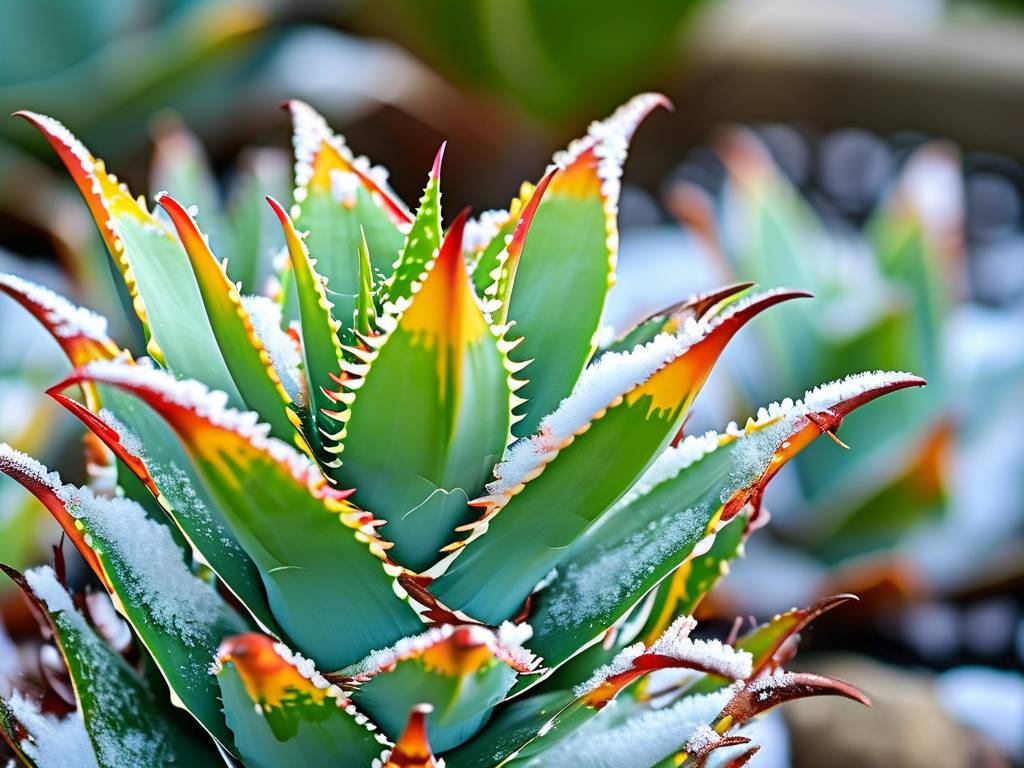 How to Care for Aloe Vera - Winter Water Control to Avoid Frost Damage