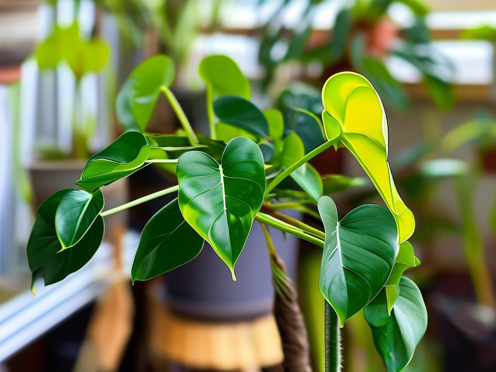 How to Care for Philodendron Selloum - Winter Warmth to Prevent Yellow Leaves