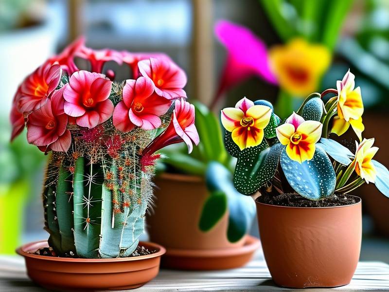 How to Care for Schlumbergera - Graft on Cactus for Vigorous Growth & Blooms