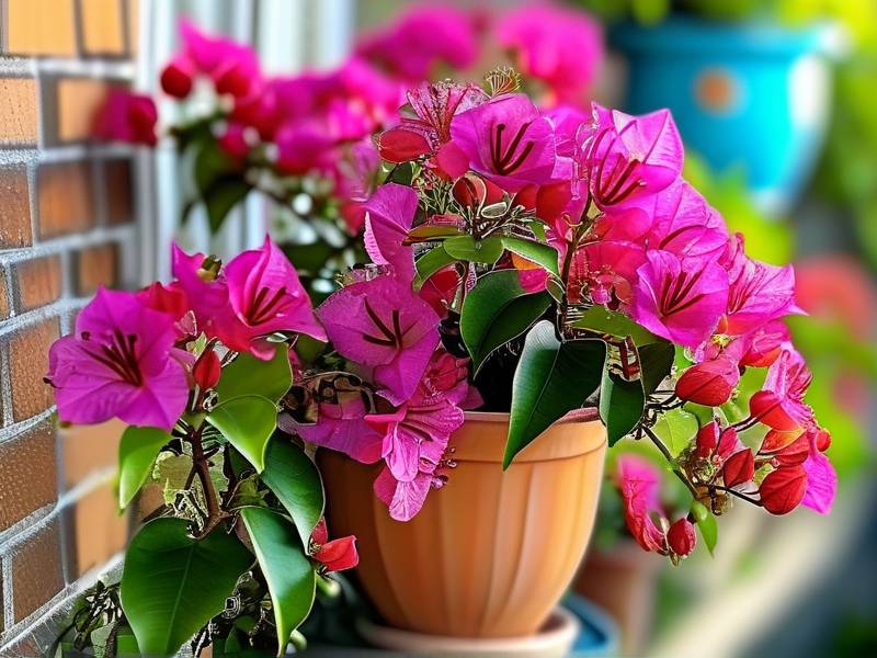 How to Care for Bougainvillea - Water Control for Fast Blooming & Full Pots
