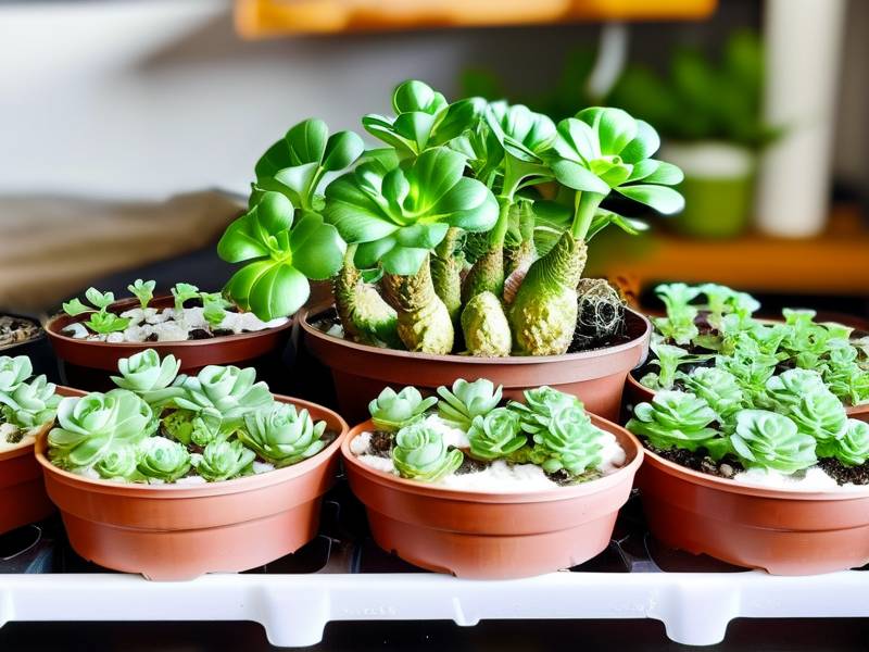 How to Care for Hydroponic Succulents - No Root Rot Healthy Growth Care Methods