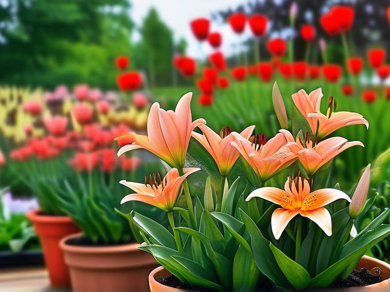 How to Grow Lilies in Pots on the Patio