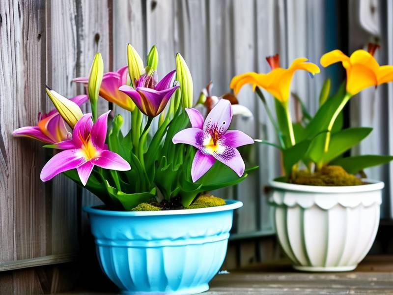 How to Care for Lilies in Containers