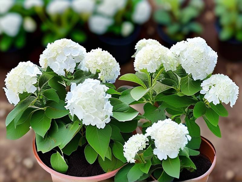Best Soil Mix for Potted Hydrangeas