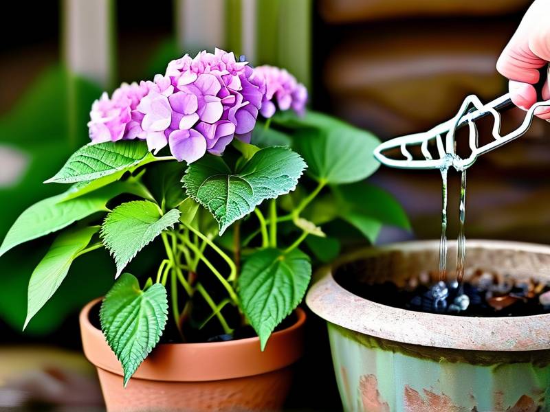 How to Water Hydrangeas the Right Way