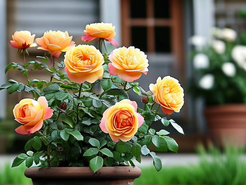 How to Grow Roses Indoors in Pots