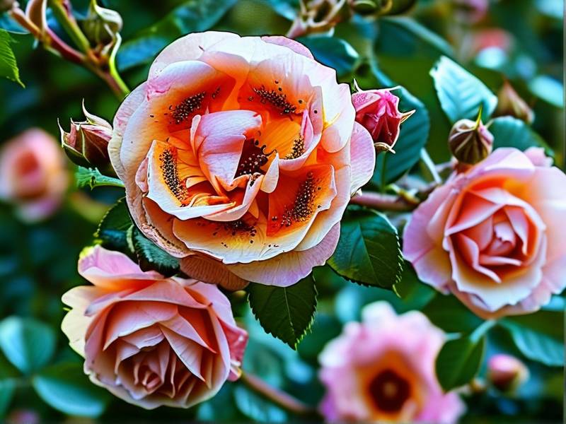 How to Protect Roses From Black Spot Fungus