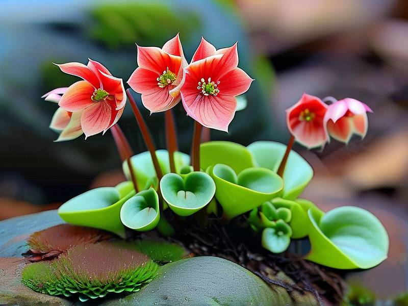 How to Care for Saxifraga Stolonifera - Shade Tolerant Moist Cat-Ear-Shaped Cute Foliage