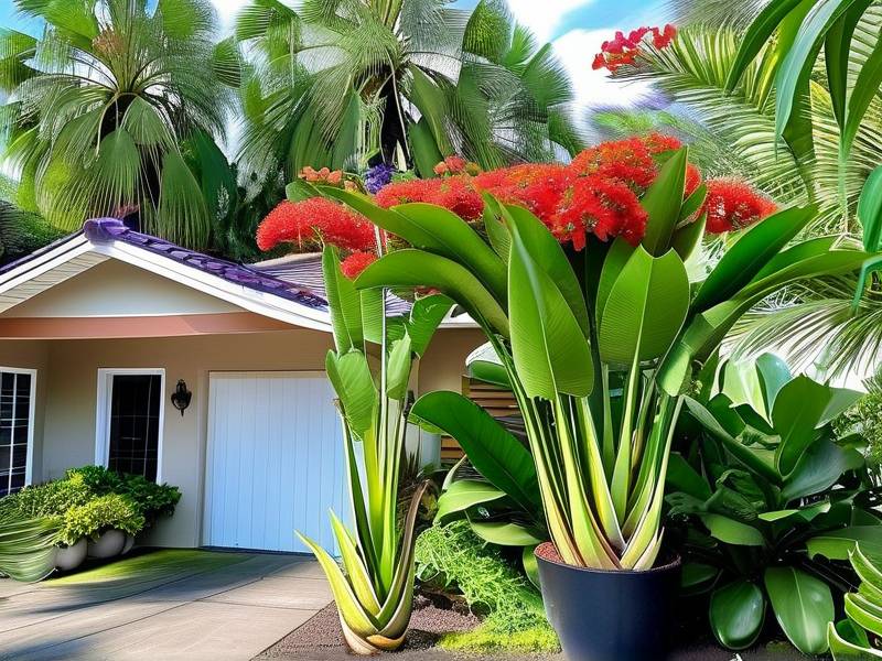 How to Care for Large Cordyline Fruticosa - Warm Sunny Drought Tolerant Large Red Leaves Red Flowers(1)