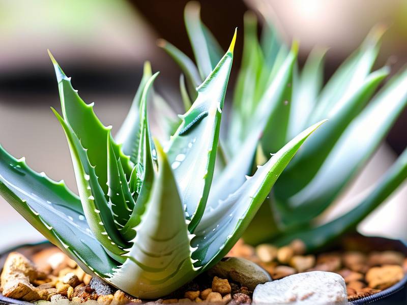 How to Care for Mini Aloe Vera – Full Sun Drought Tolerant Small Thick Leaves