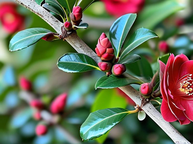 How to treat scale‑insect clusters on camellia reticulata twigs