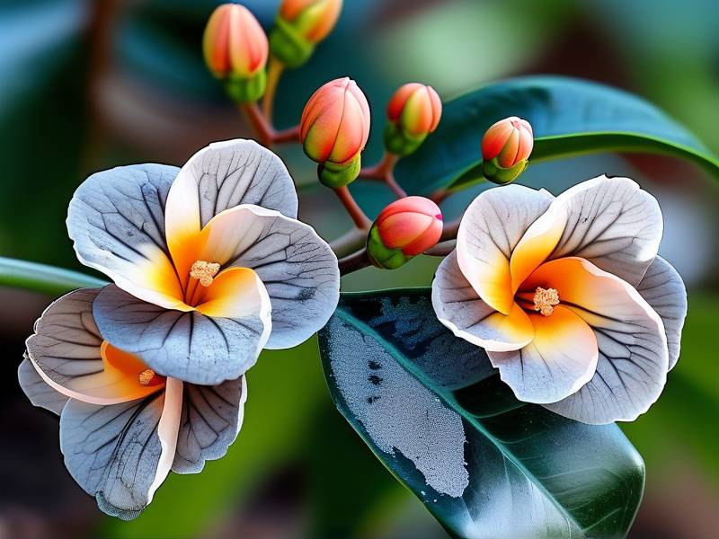 How to treat botrytis gray‑mold spots on gardenia augusta petals