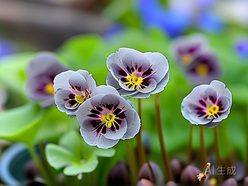 How to treat botrytis gray‑mold spots on cyclamen coum petals